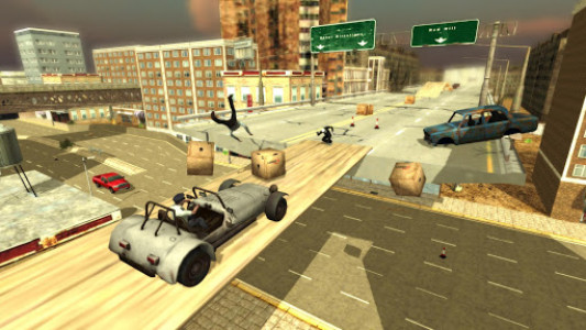 اسکرین شات بازی Ragdoll Car Dismounting 3