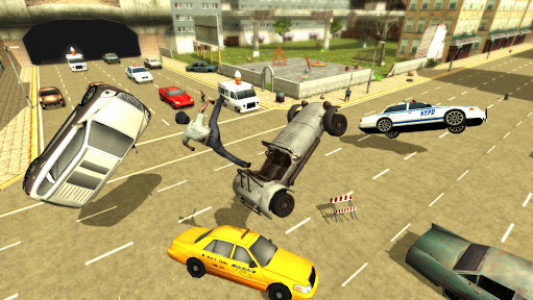 اسکرین شات بازی Ragdoll Car Dismounting 1