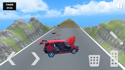 اسکرین شات بازی Car VS Speed Bump Car Crash 1