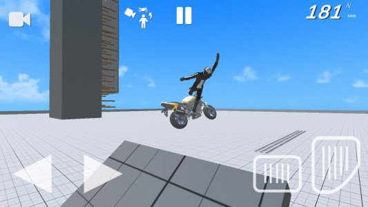 اسکرین شات بازی Moto Crash Simulator: Accident 3