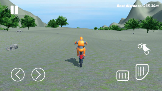 اسکرین شات 2 بازی Motorcycle Ragdoll Fall