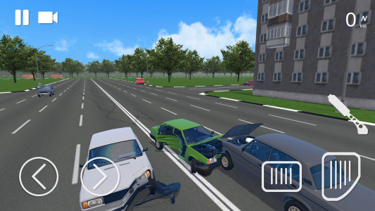 اسکرین شات بازی Russian Car Crash Simulator 1