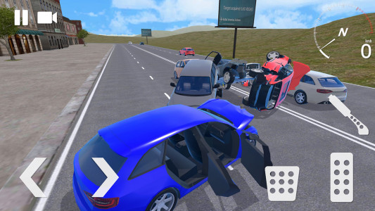 اسکرین شات بازی Traffic Crashes Car Crash 2