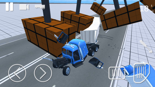 اسکرین شات 3 بازی Truck Crash Simulator Accident