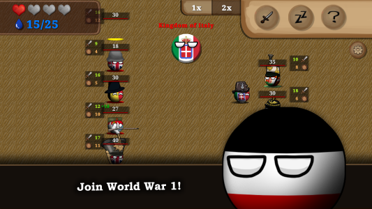 اسکرین شات 3 بازی Countryball: Europe 1890