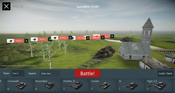 اسکرین شات بازی WWII Tank Commander 3