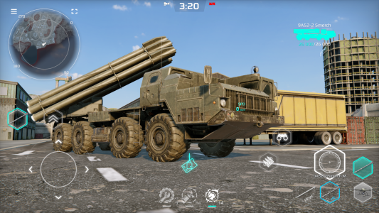 اسکرین شات 1 بازی MWT: Tank Battles. Modern War