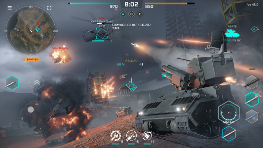 اسکرین شات 2 بازی MWT: Tank Battles