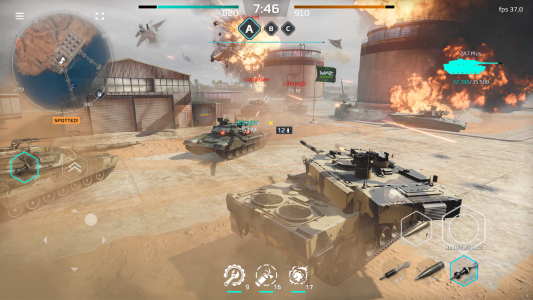 اسکرین شات 1 بازی MWT: Tank Battles