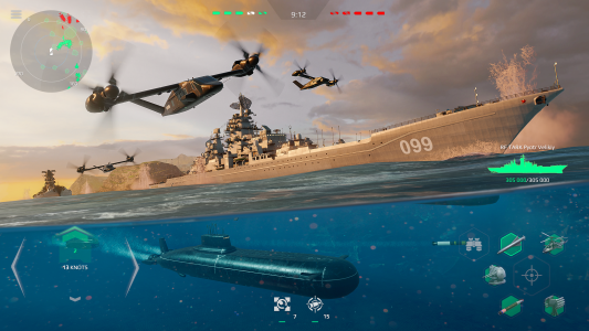 اسکرین شات بازی Modern Warships: Naval Battles 2