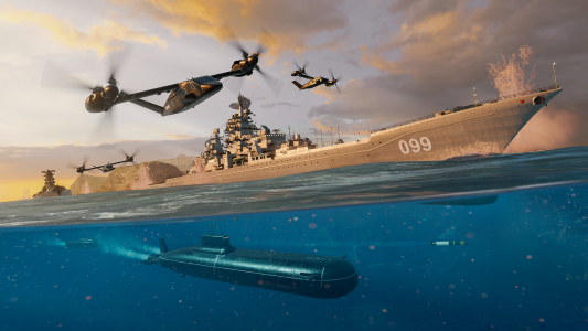 اسکرین شات بازی Modern Warships: Naval Battles 4