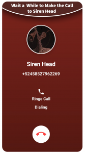 اسکرین شات برنامه fake call chat with Siren Head 6