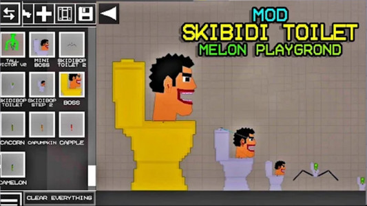 اسکرین شات بازی Mod Skibidi Cameraman Melon 5