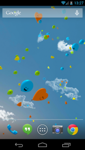 اسکرین شات برنامه Balloons 3D live wallpaper 4