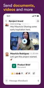 اسکرین شات 4 برنامه Slack