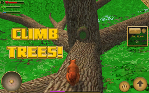 اسکرین شات بازی Squirrel Simulator 3
