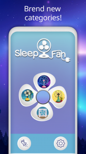 اسکرین شات برنامه Sleep Fan App 3