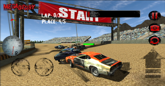 اسکرین شات بازی Mega Derby Racing 2015 1