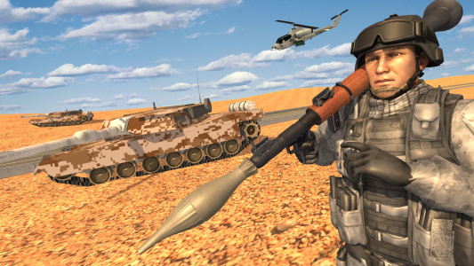 اسکرین شات بازی Bazooka Infantry 3D 2