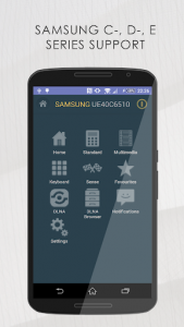 اسکرین شات برنامه Remote for Samsung TV Lite 1