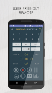 اسکرین شات برنامه Remote for Samsung TV Lite 2