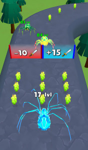 اسکرین شات بازی Spider Evolution : Runner Game 2