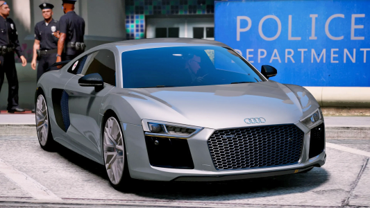 اسکرین شات بازی Audi R8 City Driving Simulator 4