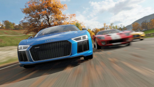 اسکرین شات بازی Audi R8 City Driving Simulator 1