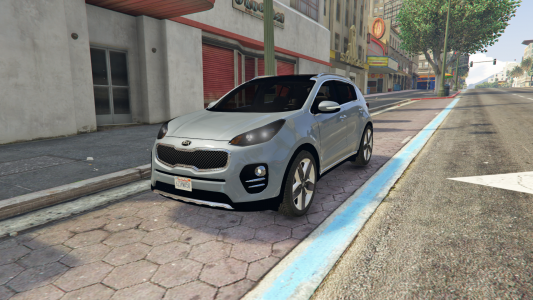 اسکرین شات بازی Kia Sportage City Driving Simulator 1