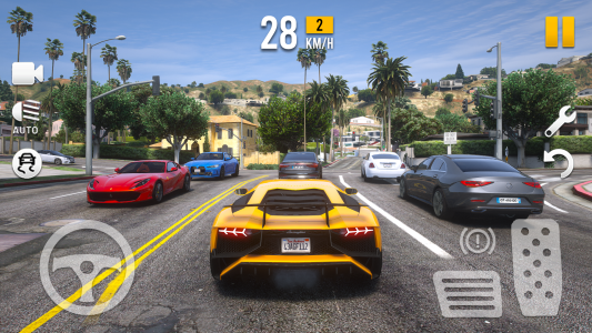 اسکرین شات 1 بازی Lambo Driving Simulator