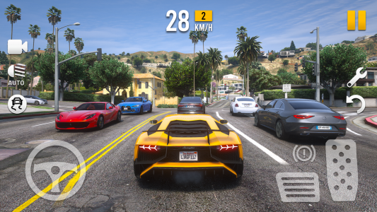 اسکرین شات بازی Lambo Driving Simulator 1