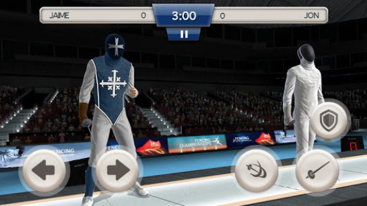اسکرین شات بازی Fencing Swordplay 3D 5