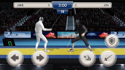 اسکرین شات 4 بازی Fencing Swordplay 3D