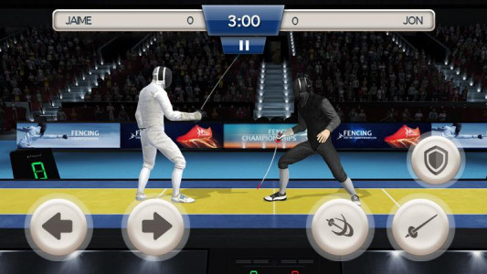 اسکرین شات بازی Fencing Swordplay 3D 4