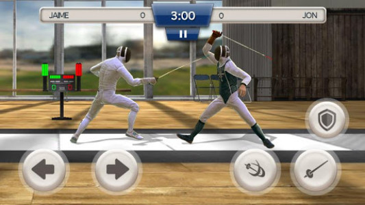 اسکرین شات بازی Fencing Swordplay 3D 3
