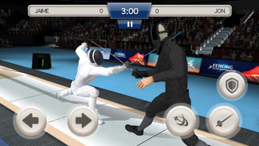 اسکرین شات بازی Fencing Swordplay 3D 2