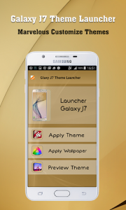 اسکرین شات برنامه Galaxy J7 Theme Launcher 4