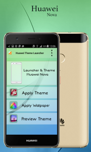 اسکرین شات برنامه Theme Launcher for Huawei Nova 3