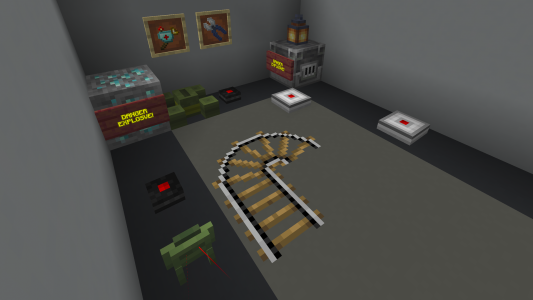 اسکرین شات 2 برنامه Security Craft Mod Minecraft