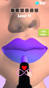 اسکرین شات بازی Lipstick Makeup Game 4