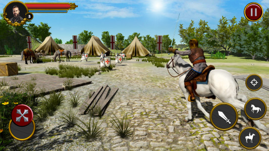 اسکرین شات بازی Ertugrul Ottoman Era Legend: Swords Wars Fighting 4