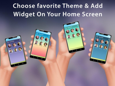 اسکرین شات 7 برنامه Speed Dial Widget - Quick and