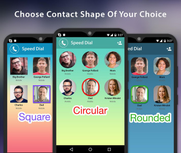 اسکرین شات 8 برنامه Speed Dial Widget - Quick and