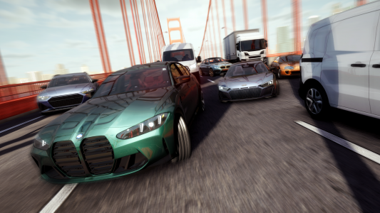 اسکرین شات 6 بازی Highway Racer Pro