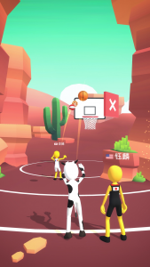 اسکرین شات بازی Five Hoops - Basketball Game 4