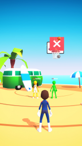 اسکرین شات بازی Five Hoops - Basketball Game 3