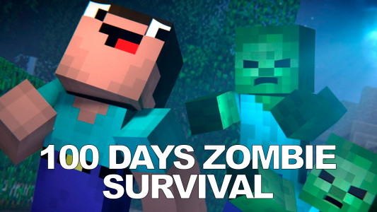 اسکرین شات برنامه 100 Days Zombie Survival MCPE 4