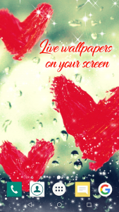 اسکرین شات برنامه Valentine Live Wallpaper 5