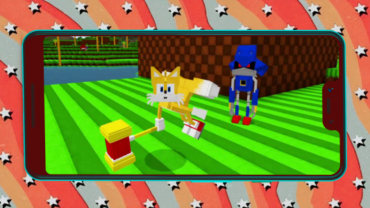 اسکرین شات بازی Sonic Games Minecraft Mod 3