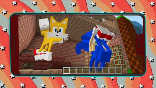 اسکرین شات بازی Sonic Games Minecraft Mod 2